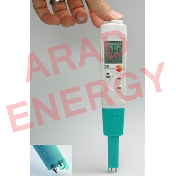 Ph متر قلمی PH METER TESTO 206PH1 آراد انرژی (آراد کنترل)